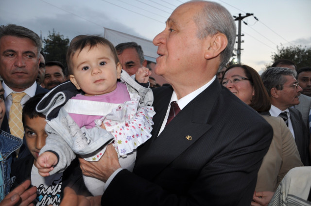 MHP Lideri Bahçeli Alaçam'da