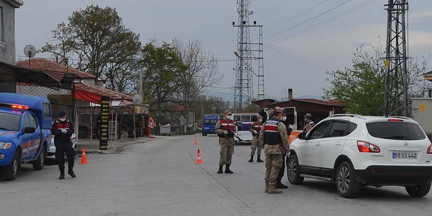 BAFRA'DA CEZAEVİNDE PROTESTO