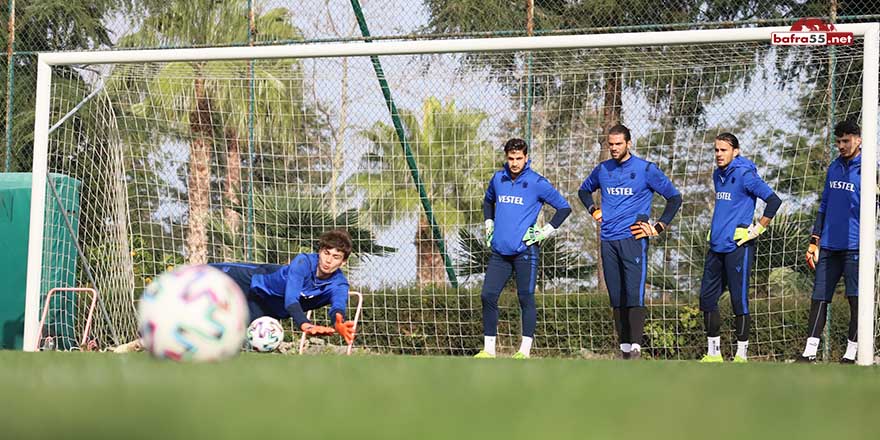 TRABZONSPOR’DA KADRO DIŞI KALANLAR HARIL HARIL ÇALIŞIYOR