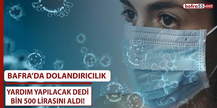 Yardım yapılacak dedi, bin 500 lirasını aldı