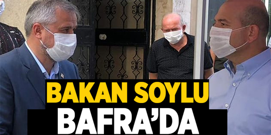 SÜLEYMAN SOYLU BABA OCAĞI BAFRA'DA