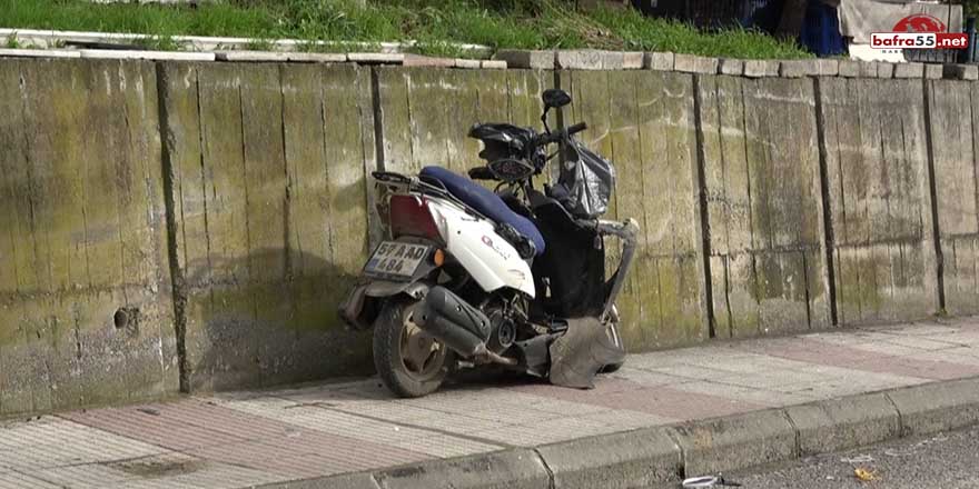 Sinop'taki kazada motosiklet sürücüsü hayatını kaybetti!