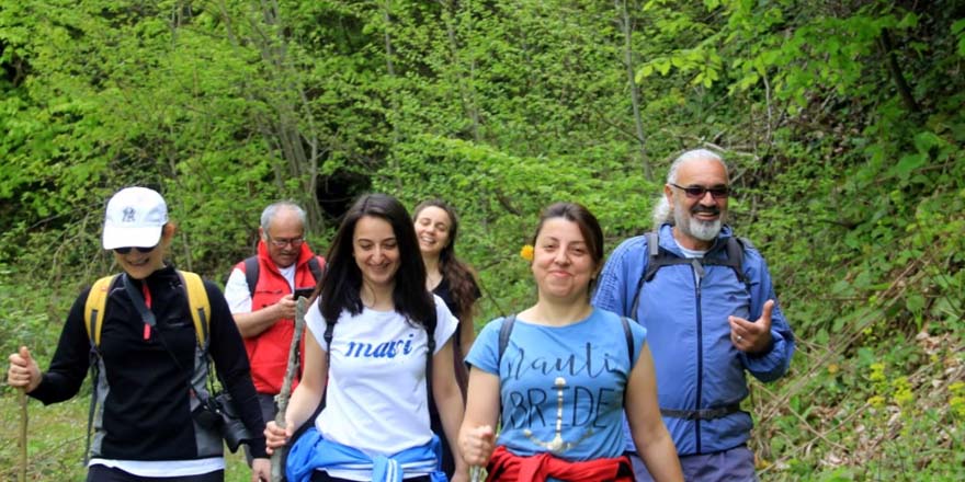 DOĞA SPORLARI ÜYELERİ ALAÇAM'DA