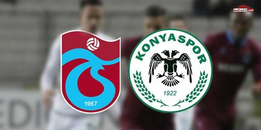 Trabzonspor ile Konyaspor'un Süper Lig'deki 39'uncu karşılaşması