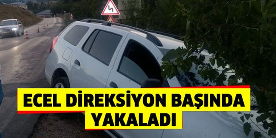 SAMSUN'DA ECEL DİREKSİYON BAŞINDA YAKALADI