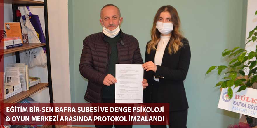 Eğitim Bir-Sen ile Denge Psikoloji ve Oyun Merkezi arasında protokol imzalandı