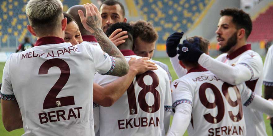 Trabzonspor tam gaz devam ediyor