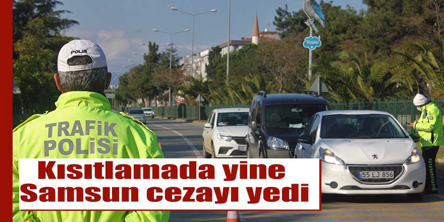 Kısıtlamada yine Samsun cezayı yedi