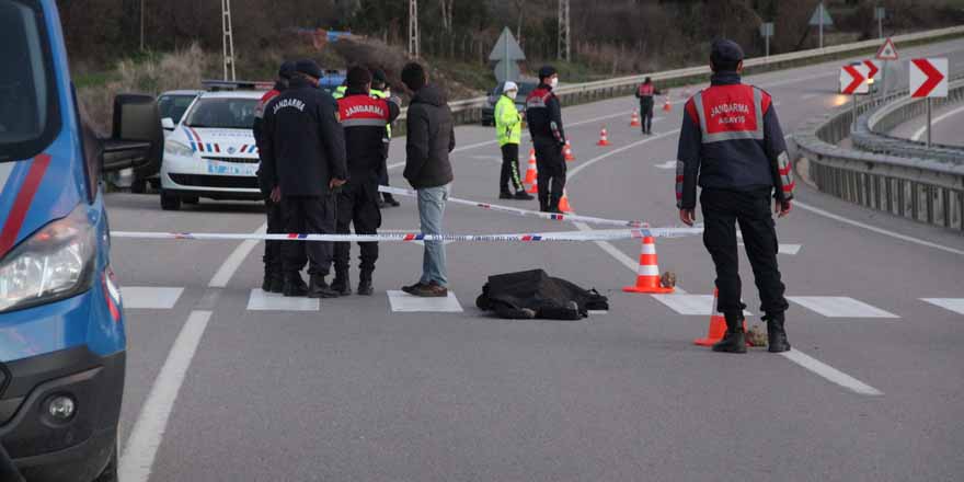 Sinop’ta otomobil yayaya çarptı: 1 ölü