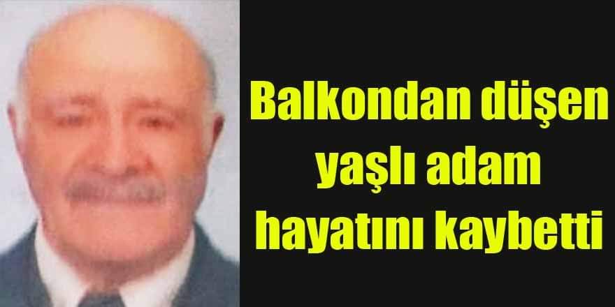 Terme'de Balkondan düşen yaşlı adam hayatını kaybetti