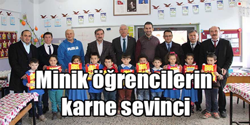 Alaçam’da Öğrencilerin Karne Sevinci