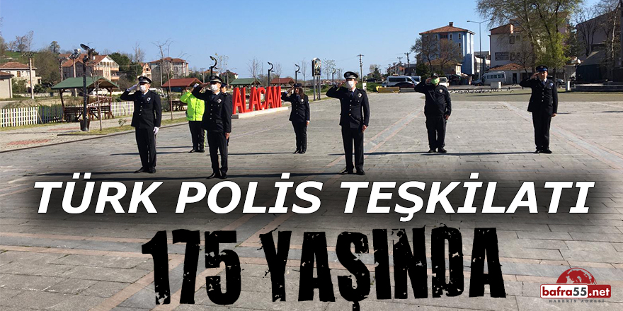 Alaçam'da Türk Polis Teşkilatı 170 Yaşında