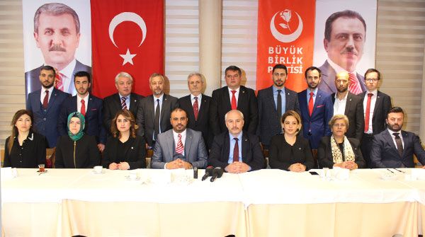 Saadet Partisi ve Büyük Birlik Partisi İttifakı Samsun Adaylarını Tanıttı