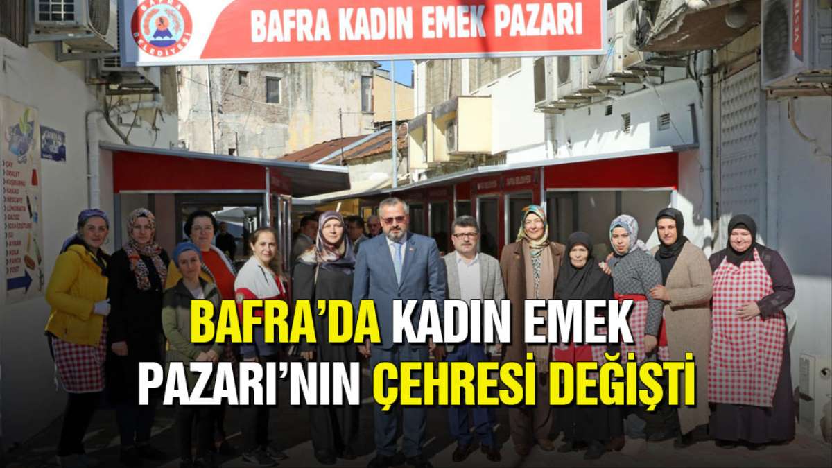 BAFRA’LI EMEK KADIN PAZARI İÇİN YEMEK  YARIŞMASI YAPILDI