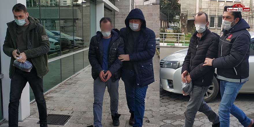 Samsun'da 2 kişiye uyuşturucu ticaretinden gözaltı