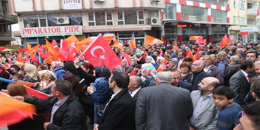 BAFRA'DA AK PARTİDEN GÖRKEMLİ AÇILIŞ