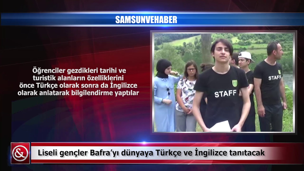 ÖĞRENCİLERDEN BAFRA BELGESELİ