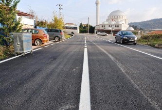 BAFRA’DA YOĞUN ASFALT ÇALIŞMALARI DEVAM EDİYOR