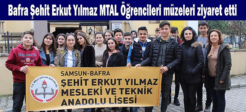 BAFRA BELEDİYESİNDEN ÖĞRENCİLERE MÜZE GEZİSİ