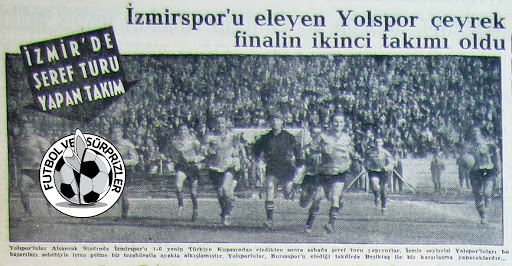 SAMSUN YOLSPOR 1956 YILINDA BÖLGE KUPASINI KAZANDI