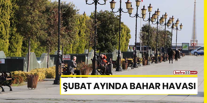 Şubat ayında bahar havası