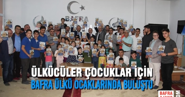 BAFRA ÜLKÜ OCAKLARI ÇOCUKLARIN SEVİNCİNE ORTAK OLDU