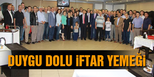 VEDALI DUYGU DOLU İFTAR YEMEĞİ