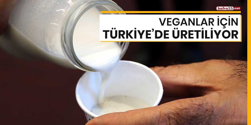 Veganlar için Türkiye'de üretiliyor
