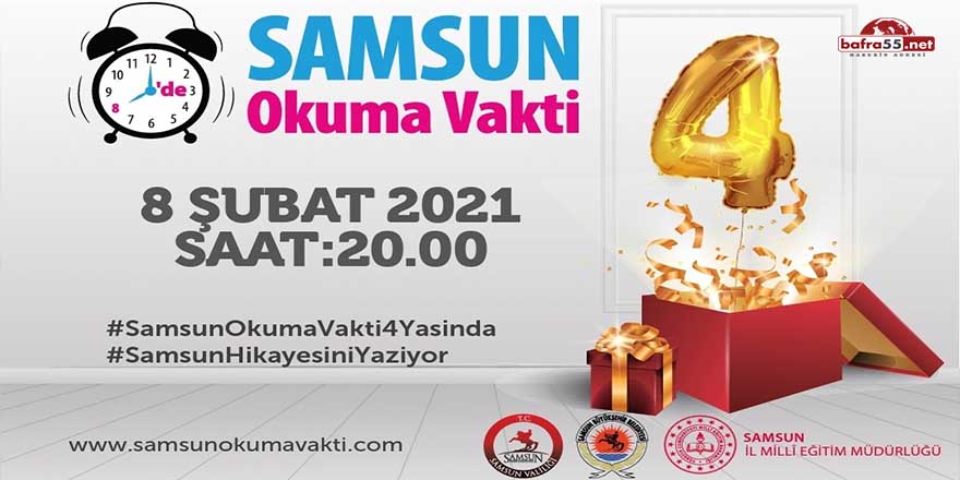 "Samsun Okuma Vakti" projesinde 405 bin 888 kitap toplandı