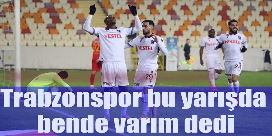 Yeni Malatyaspor: 0 - Trabzonspor: 2