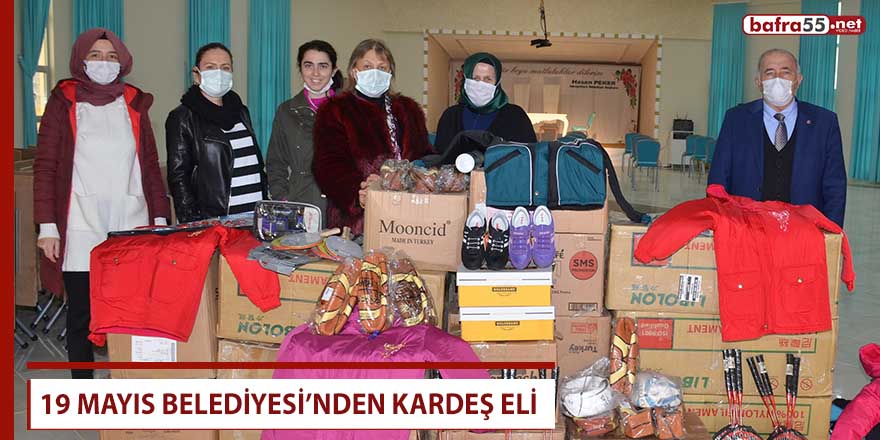 19 Mayıs Belediyesinden kardeş eli