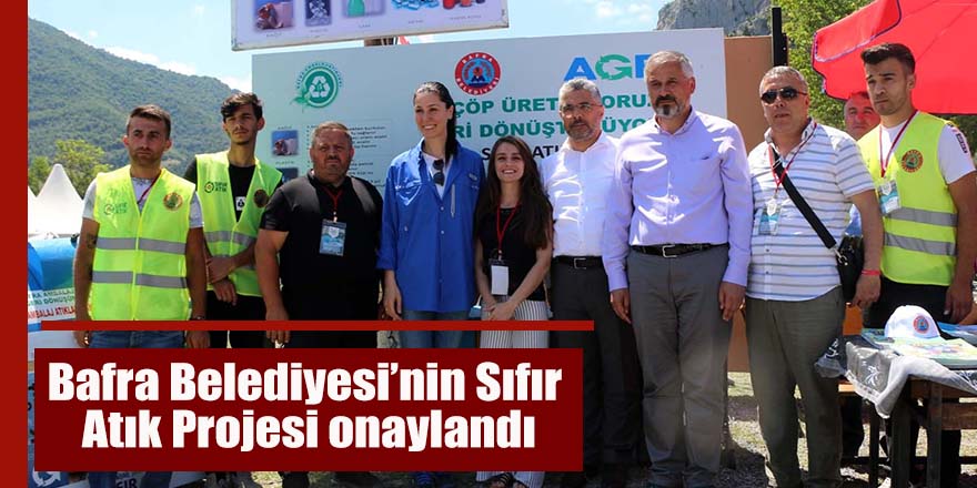 Bafra Belediyesi’nin Sıfır Atık Projesi onaylandı