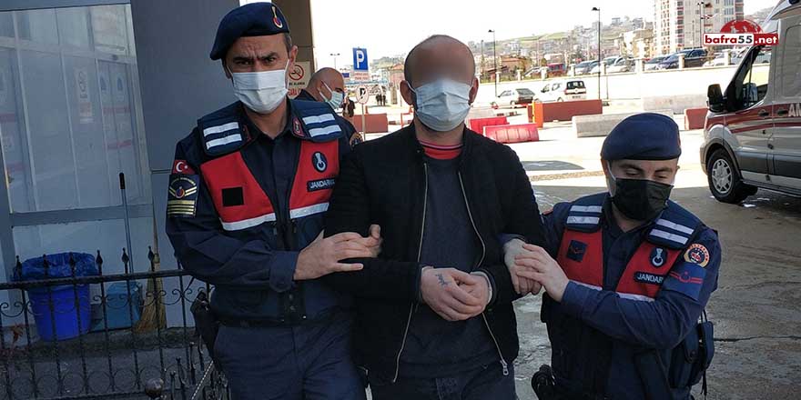 Uyuşturucu ticareti yapan şahıs Samsun Jandarması'ndan kaçamadı