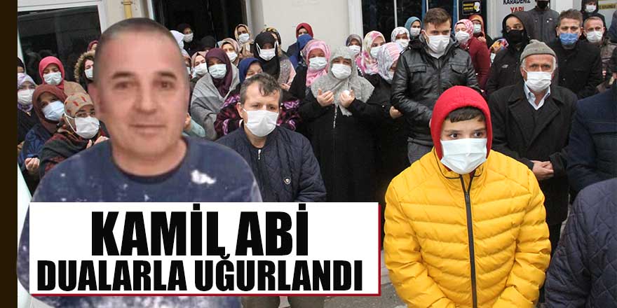 Barajda boğularak Ölen Kamil Öztürk Dualarla Uğurlandı