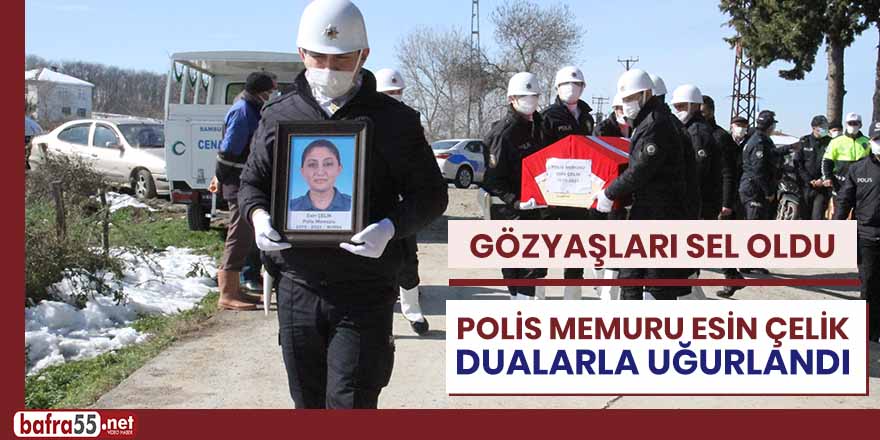 Kansere yenik düşen polis memuru için tören düzenlendi