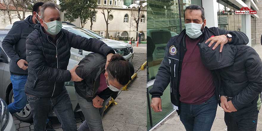 Samsun'da 2 kişi uyuşturucu ticaretinden adliyeye sevk edildi