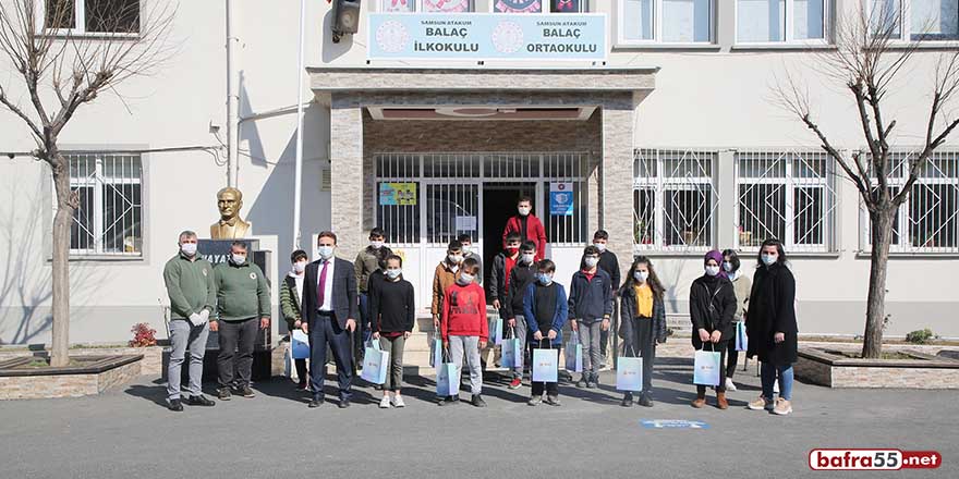 Atakum Belediyesi'nden eğitime destek sürüyor