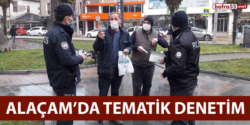 Alaçam’da Tematik Denetim