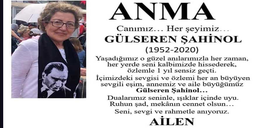 Güseren Şahinol Anma