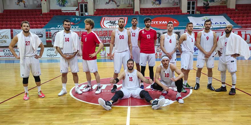 Samsunspor Basket 'de evinde galip