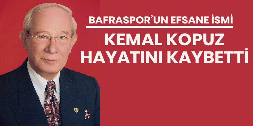 Kemal Kopuz Hayatını  Kaybetti