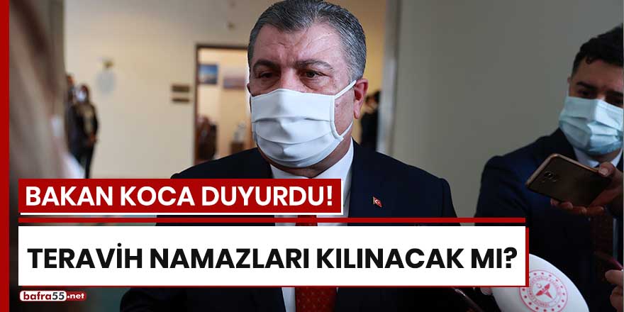 Teravih namazları kılınacak mı?