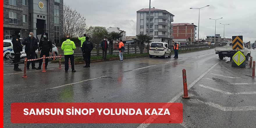 Samsun’un Bafra ilçesinde meydana gelen trafik kazasında 1 kişi yaralandı.