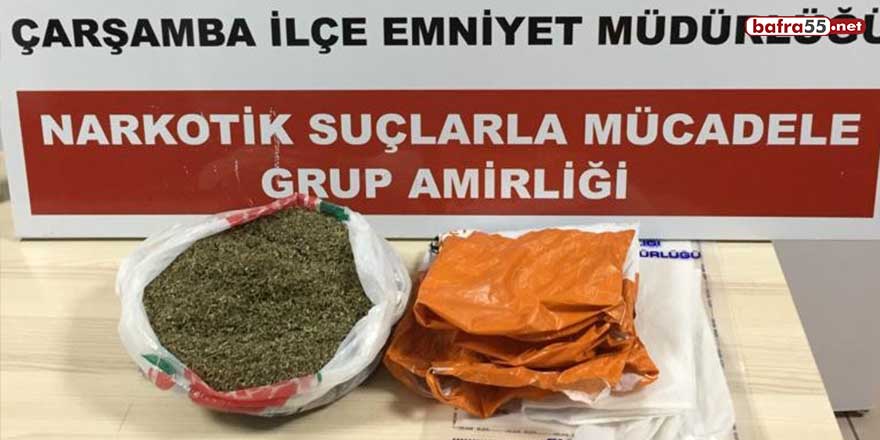 Samsun’da 550 gram bonzai ele geçirildi: 2 gözaltı