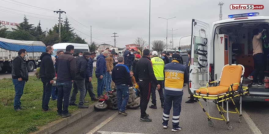 Samsun'da kamyonet elektrikli bisiklete çarptı: 1 ölü