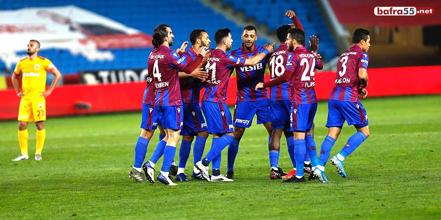 Trabzonspor 5 haftada 9 puan geriledi