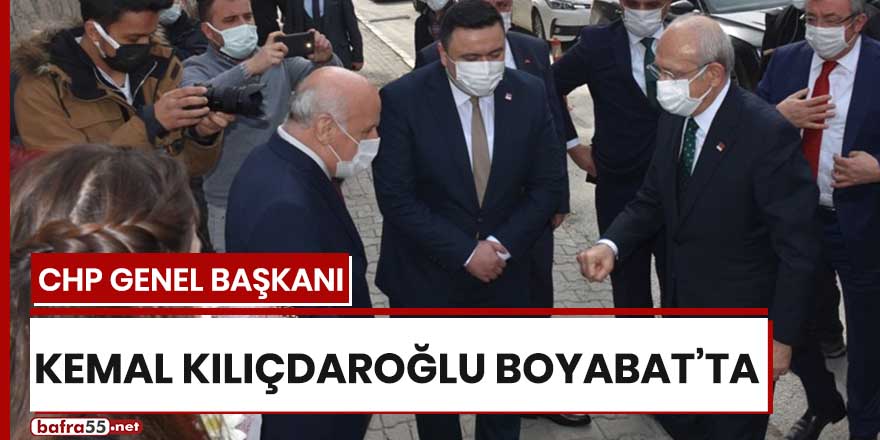 Kılıçdaroğlu Boyabat'ta