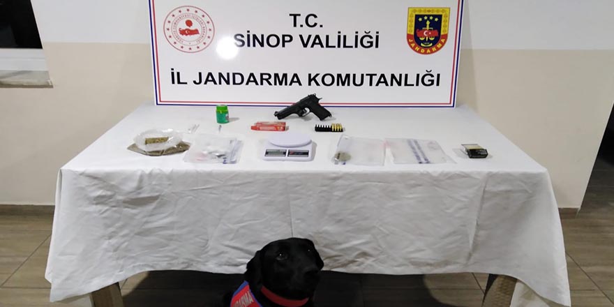 Sinop'ta uyuşturucu operasyonu