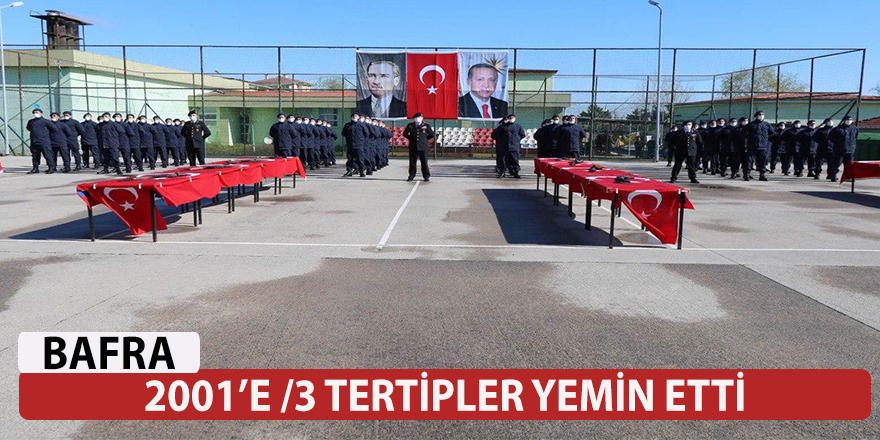 Bafra'da Acemi erler yemin etti