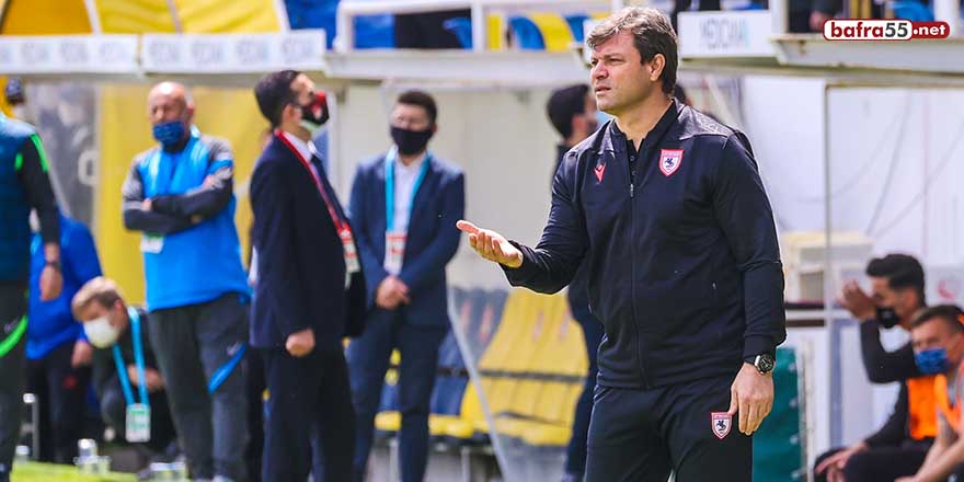 Samsunspor Teknik Direktörü Ertuğrul Sağlam'dan açıklama